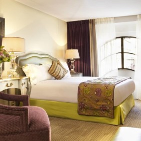 intérieur de la chambre feng shui