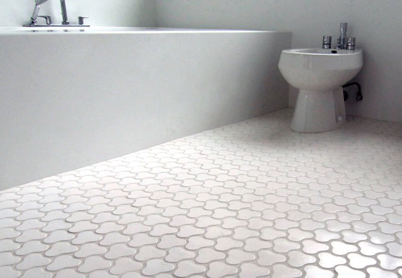 Λευκά κεραμικά πλακίδια