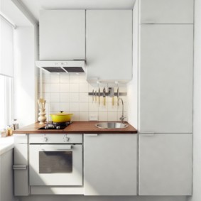 Headset linear dengan fasad tanpa handalan