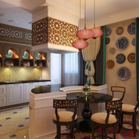 แนวคิดการออกแบบการออกแบบห้องครัวขนาดเล็ก