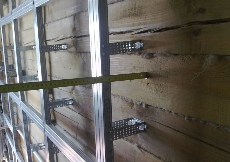 Ευθυγράμμιση του πλαισίου καφασιού για πλαστικά πάνελ