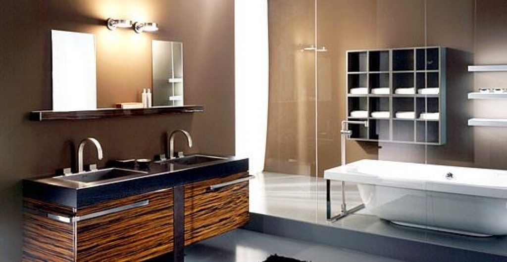 τοίχο τοποθετημένο ντουλάπι μπάνιο