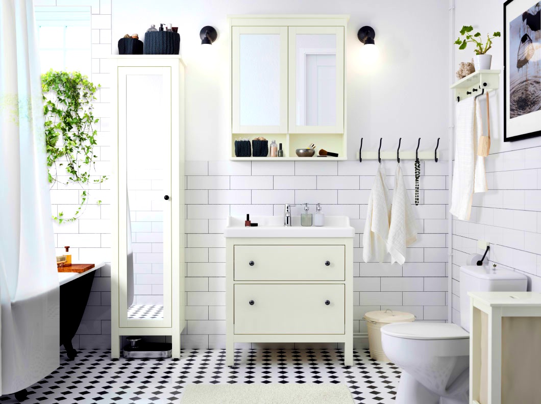 κρέμονται ντουλάπι στις ιδέες διακόσμηση μπάνιο