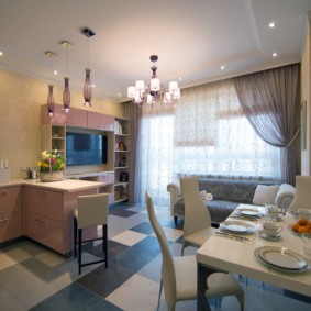 ruang makan di dapur