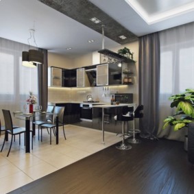 ruang makan di dapur