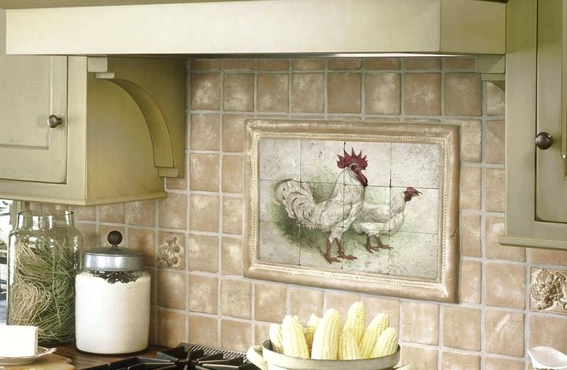 Rustikale Schürzenfliese