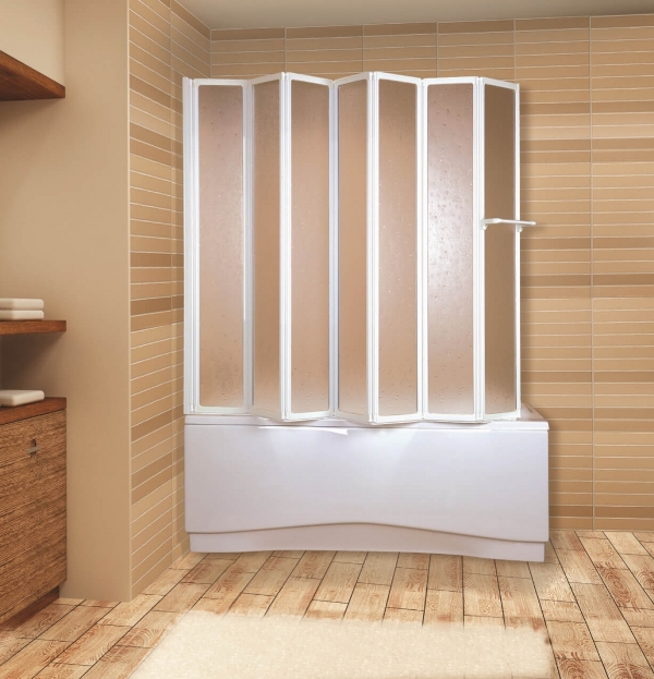 küvet akordeon için perdeler