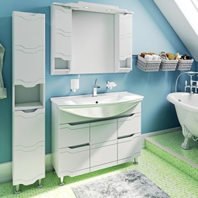 kes pensel almari dengan bakul dobi untuk ide idea