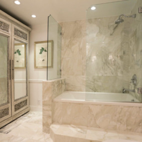 glass bathroom curtains interior ideas