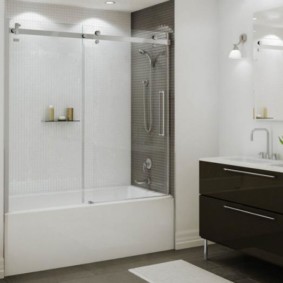 glass bathroom blinds interior options