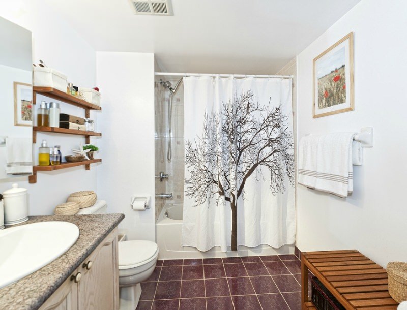 langsir untuk bilik mandi