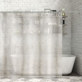 bagaimana untuk memilih langsir untuk idea bilik mandi