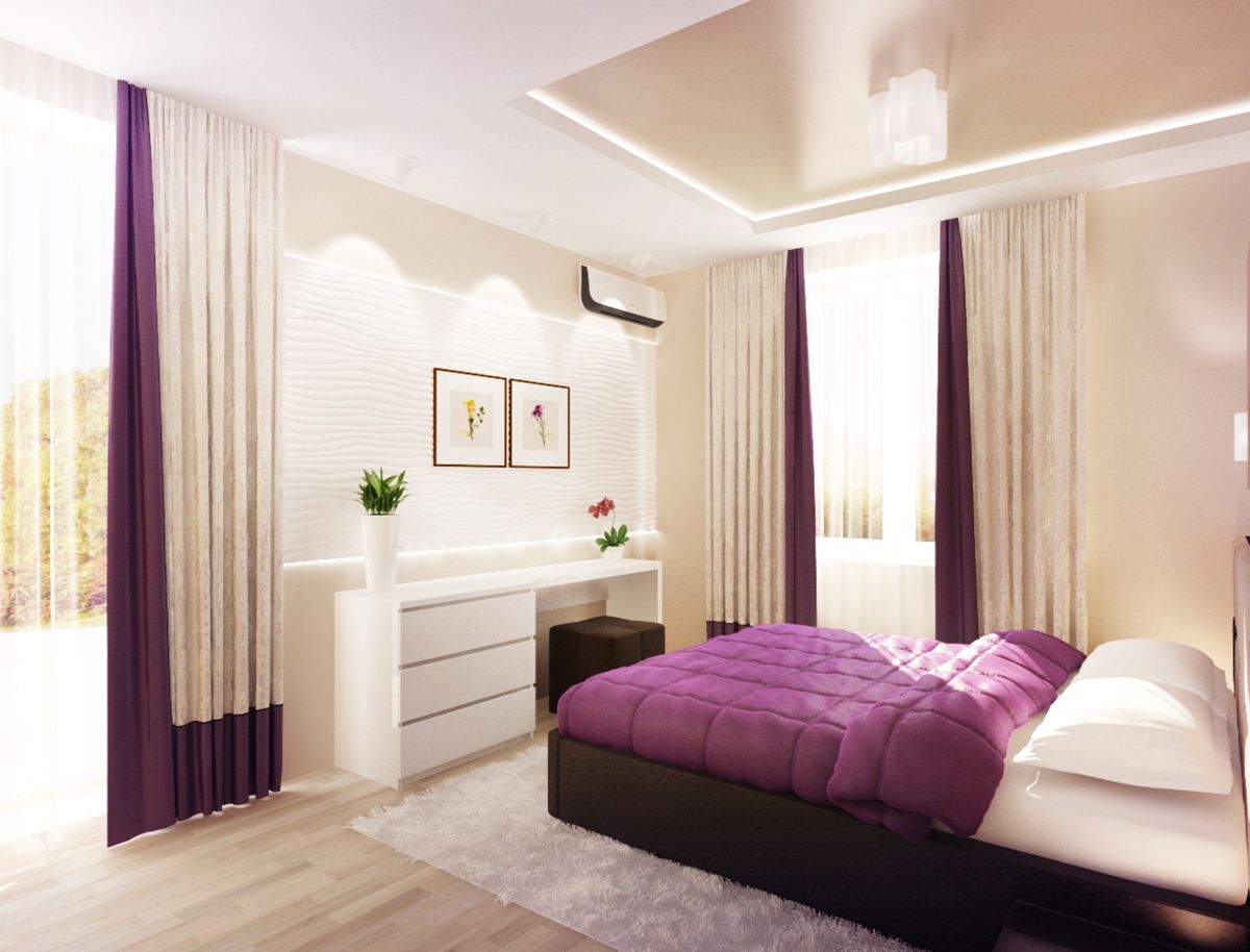 idées de décoration de chambre lilas
