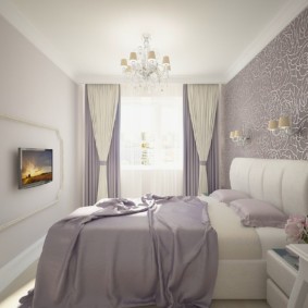 photo de chambre lilas