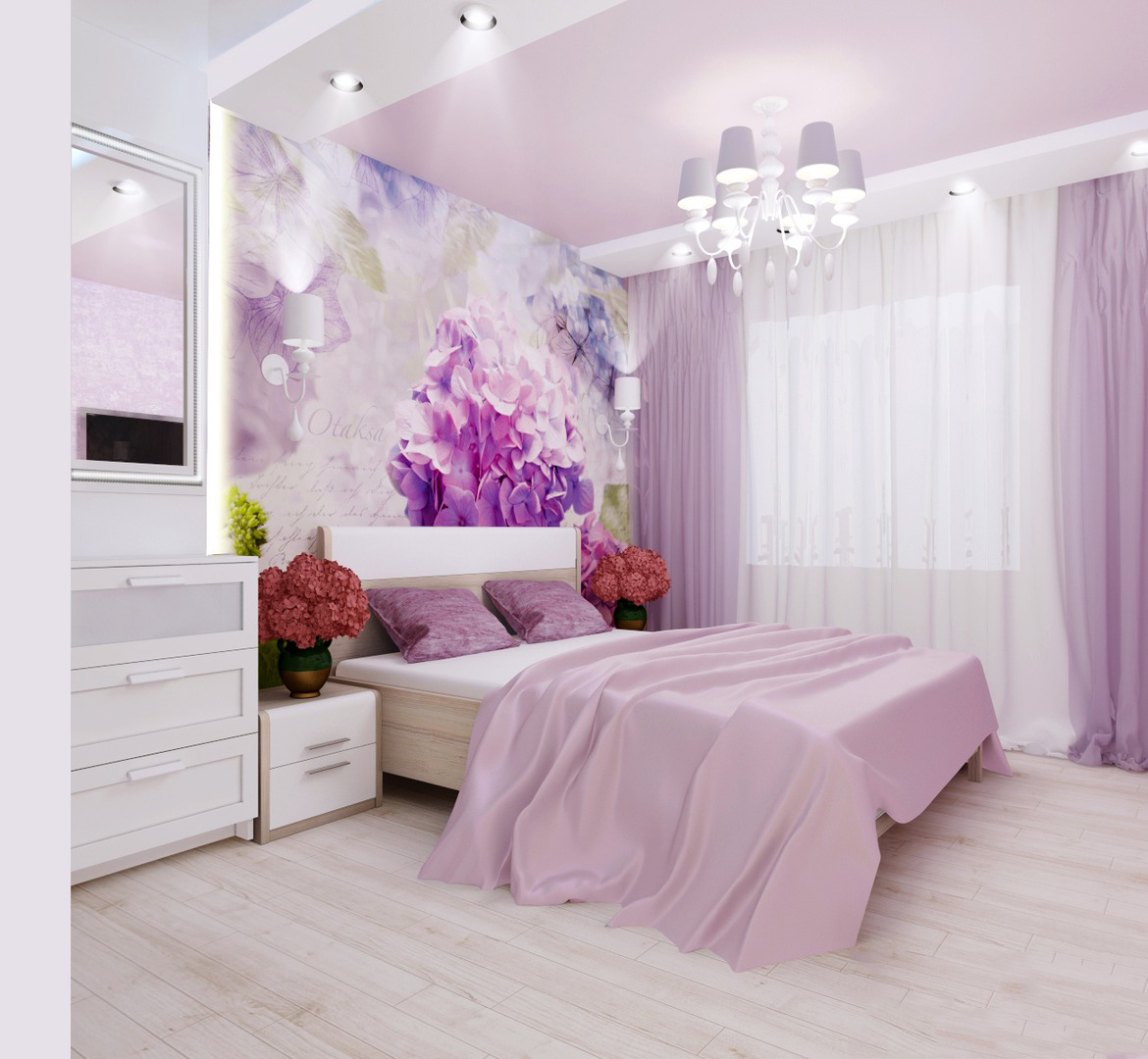 intérieur photo chambre lilas