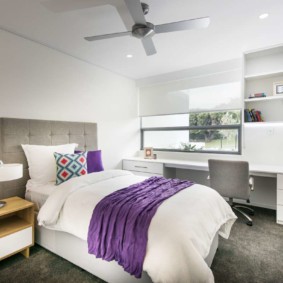 idées de décoration de chambre lilas