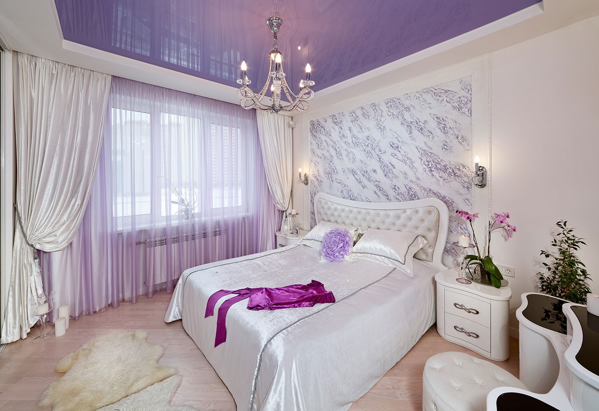 chambre lilas