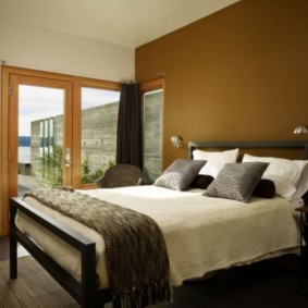 idées de chambre marron