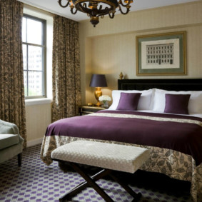 idées de conception de chambre marron