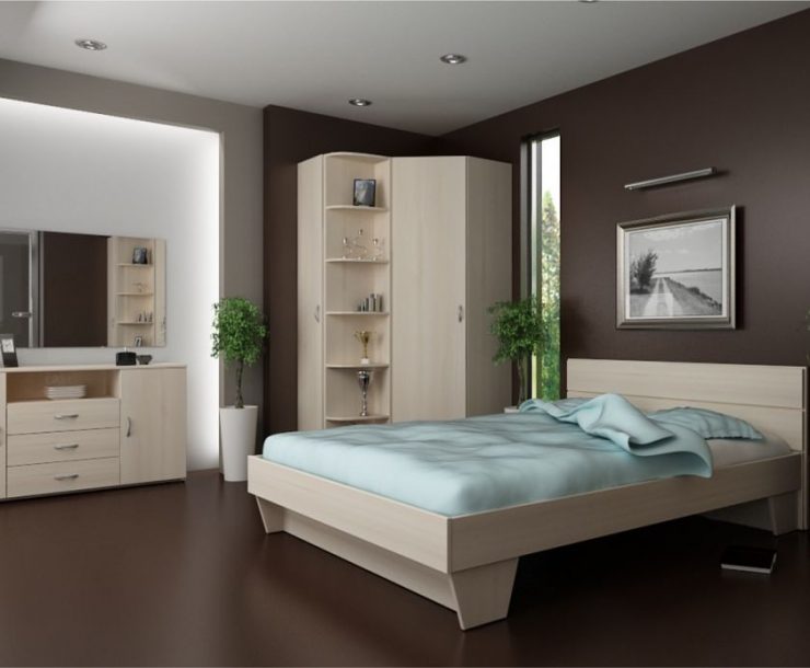 options de photo de chambre marron