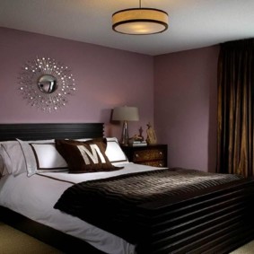 idées de chambre marron idées