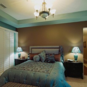 idées d'intérieur chambre marron