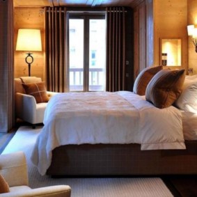 idées de chambre marron idées