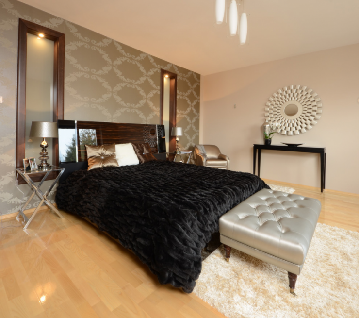 options de chambre marron