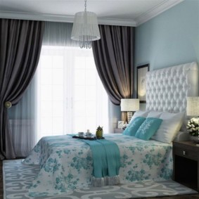 décoration photo chambre néoclassique