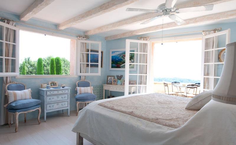 Conception de photo de chambre de style Provence