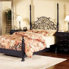 Photo d'intérieur de chambre de style Provence