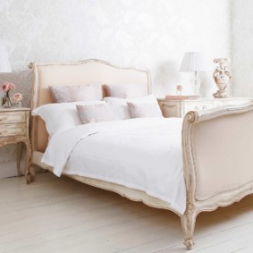 Options de photo de chambre de style Provence