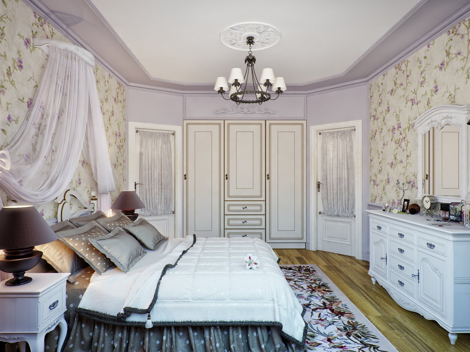 Chambre de style Provence