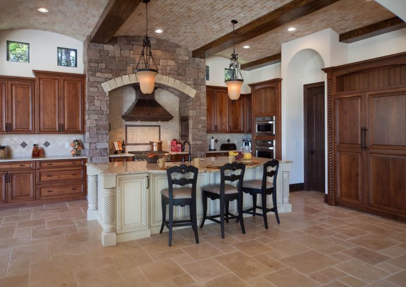 Керамичен сводест таван за кухня