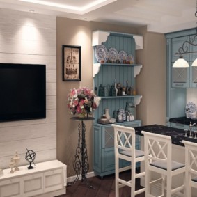 Τηλεόραση στην φωτογραφία της κουζίνας