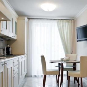 ιδέες σχεδιασμού κουζίνας τηλεόρασης