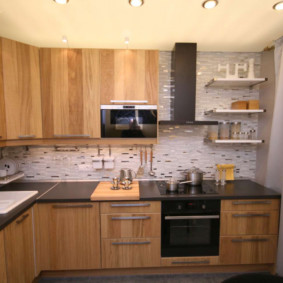 Τηλεόραση στις ιδέες σχεδίου κουζίνας