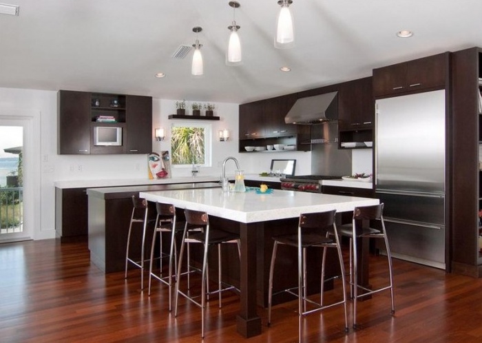 Τηλεόραση στην φωτογραφία της κουζίνας