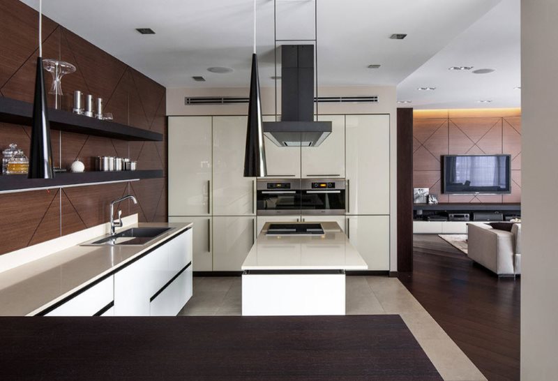 Art Nouveau set for a large kitchen of a country house