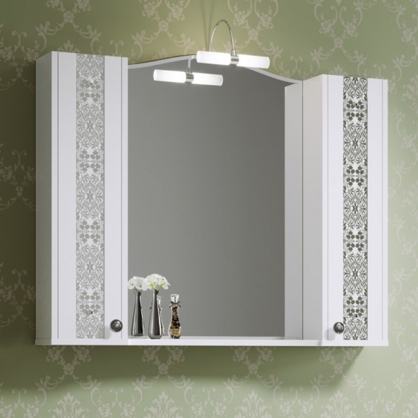 pilih kabinet dinding di bilik mandi