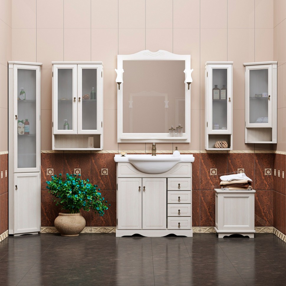 Επιλέξτε ένα ντουλάπι τοίχου στο μπάνιο