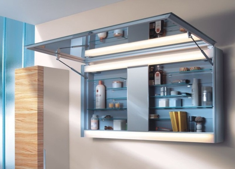 kabinet cermin bilik mandi