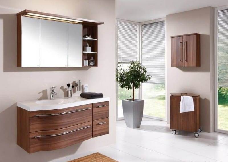 kabinet cermin bilik mandi