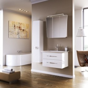 kabinet cermin bilik mandi