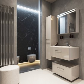 kabinet cermin bilik mandi