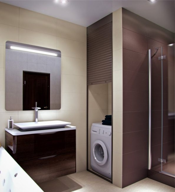 roller shutters di pilihan bilik mandi