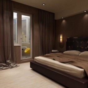 reka bentuk dalaman 10 meter persegi bilik tidur