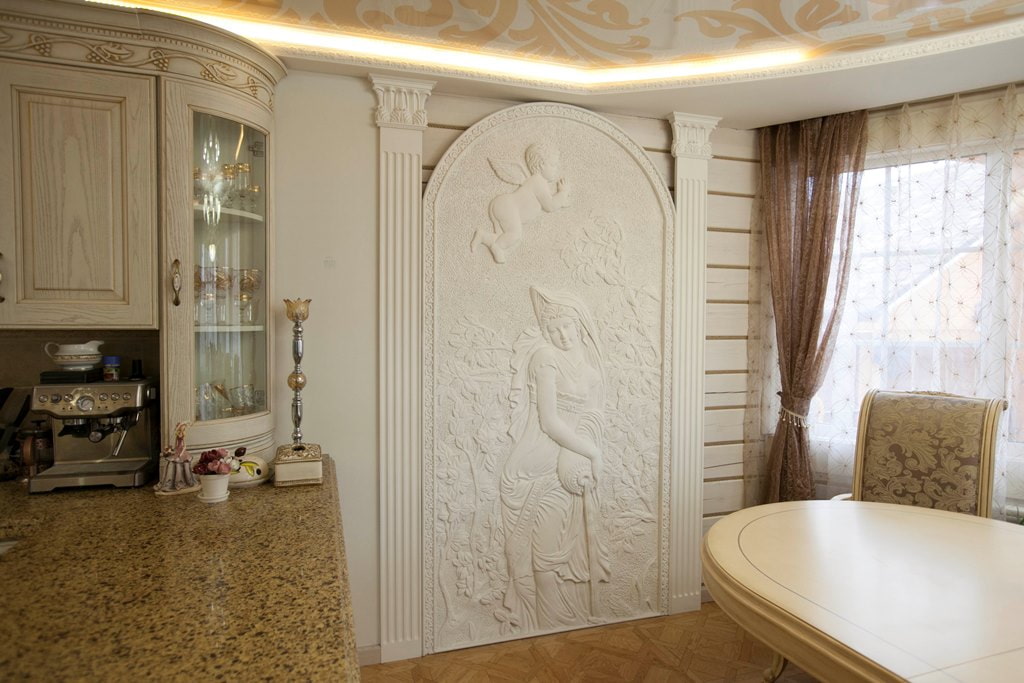 decor de perete în bucătărie idei foto