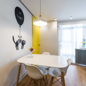 decor de perete în ideile de design de bucătărie