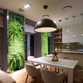 decor de perete în bucătărie idei interioare